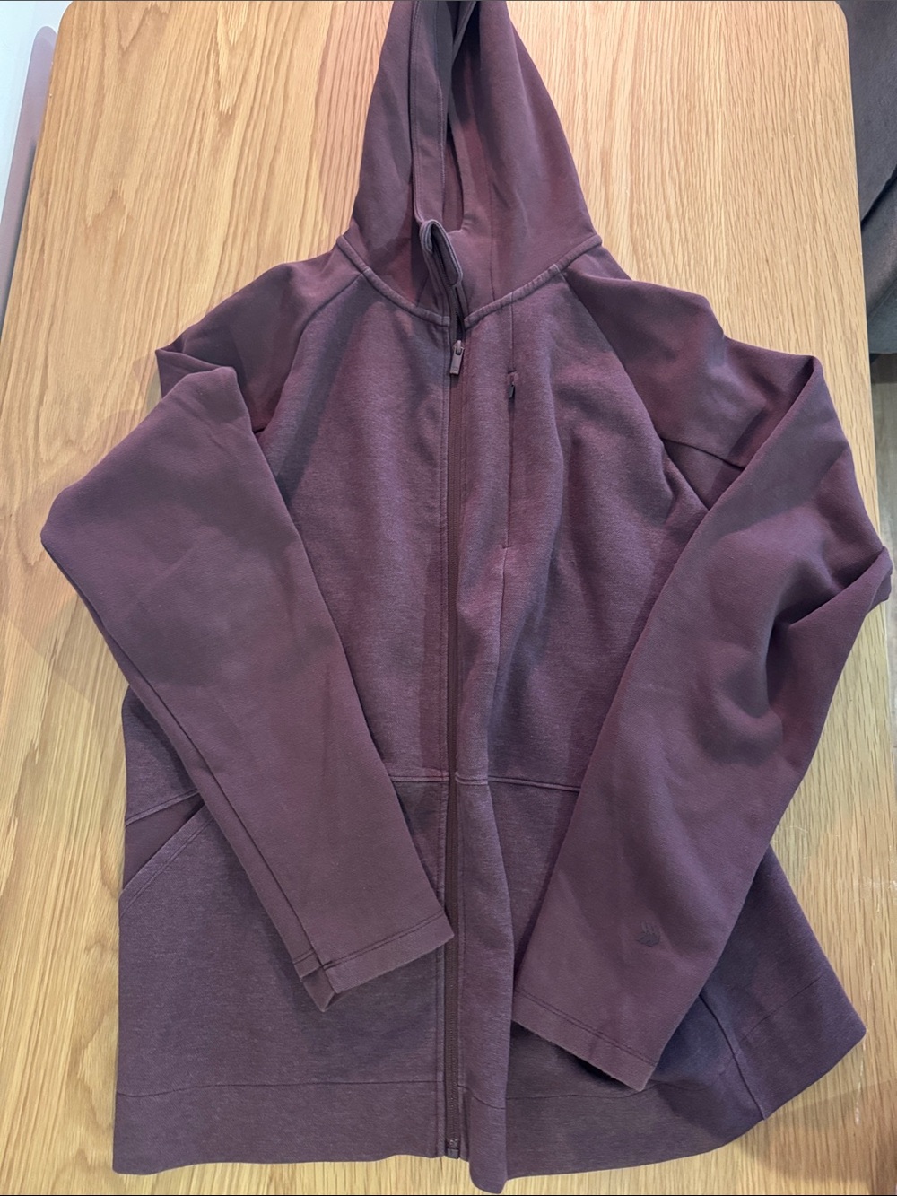 all in motion Maroon Full-Zip Hoodie Jacket